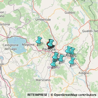 Mappa Via della Viola, 06122 Perugia PG, Italia (9.07)