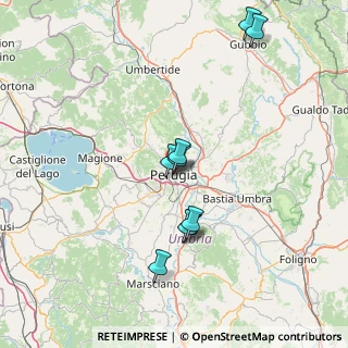 Mappa Via della Viola, 06122 Perugia PG, Italia (21.86182)