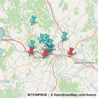 Mappa Via della Viola, 06122 Perugia PG, Italia (4.55833)