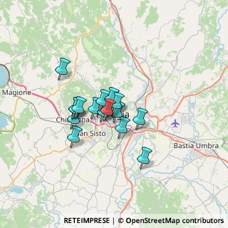 Mappa Via della Viola, 06122 Perugia PG, Italia (4.60647)