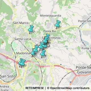 Mappa Via della Viola, 06122 Perugia PG, Italia (1.39917)