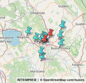 Mappa Piazza IV Novembre, 06121 Perugia PG, Italia (6.74867)