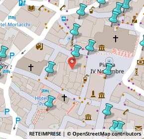 Mappa Piazza IV Novembre, 06121 Perugia PG, Italia (0.106)