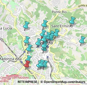 Mappa Piazza IV Novembre, 06121 Perugia PG, Italia (0.8)