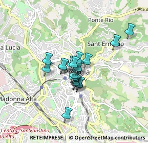Mappa Piazza IV Novembre, 06121 Perugia PG, Italia (0.5395)