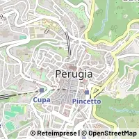 Map Perugia