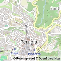 Hartă Perugia