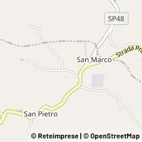 Mapa Falerone