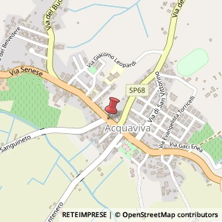 Mappa Via Fratelli Braschi, 55, 53045 Montepulciano, Siena (Toscana)