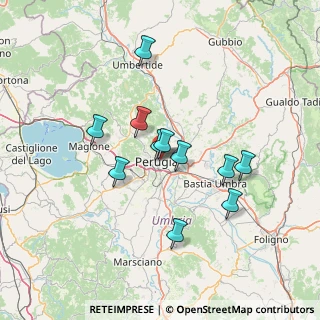 Mappa Perugia, 06122 Perugia PG, Italia (12.36182)
