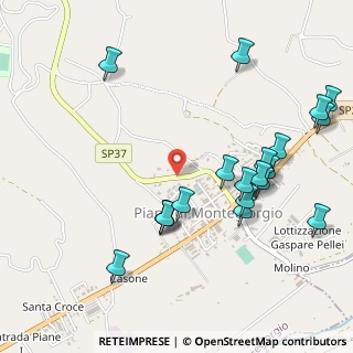 Mappa C.da Crocedivia, 63833 Montegiorgio FM, Italia (0.6005)
