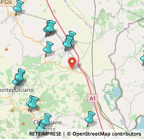 Mappa Via Fratelli Braschi, 53045 Montepulciano SI, Italia (6.1)