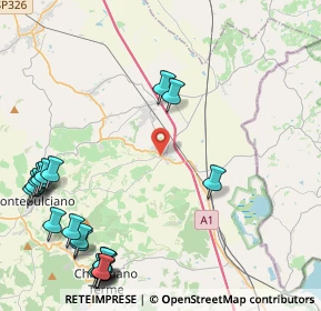 Mappa Via Fratelli Braschi, 53045 Montepulciano SI, Italia (6.309)