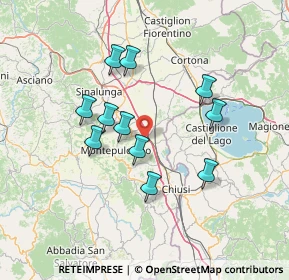 Mappa Via Fratelli Braschi, 53045 Montepulciano SI, Italia (12.75636)
