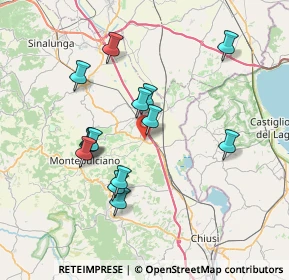 Mappa Via dei Mori, 53045 Montepulciano SI, Italia (7.05071)