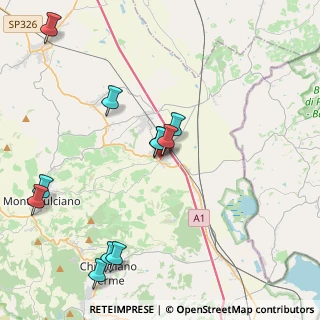 Mappa Via dei Mori, 53045 Montepulciano SI, Italia (4.71818)