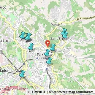 Mappa Viale Sant'Antonio, 06122 Perugia PG, Italia (0.96364)