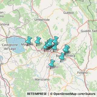Mappa Via Cesare Massari, 06122 Perugia PG, Italia (7.91583)