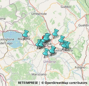 Mappa Via 06123, 06123 Perugia PG, Italia (8.40929)