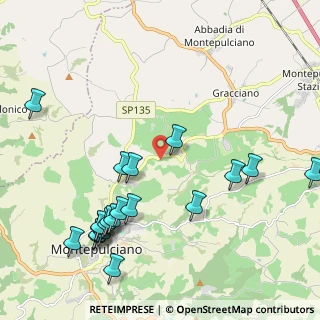 Mappa Via Provinciale, 53045 Montepulciano SI, Italia (2.616)