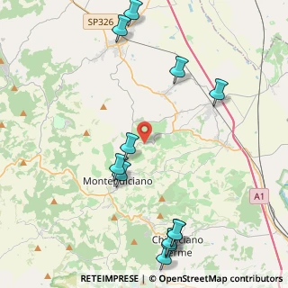 Mappa Via Provinciale, 53045 Montepulciano SI, Italia (5.52083)