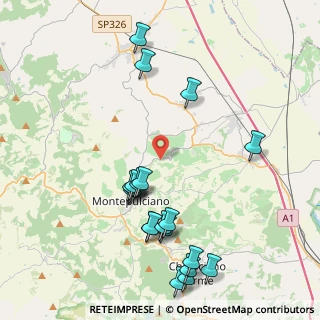 Mappa Via Provinciale, 53045 Montepulciano SI, Italia (4.7865)