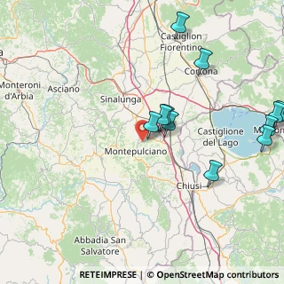 Mappa Via Provinciale, 53045 Montepulciano SI, Italia (19.37)