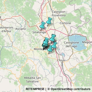 Mappa Via Provinciale, 53045 Montepulciano SI, Italia (5.49917)