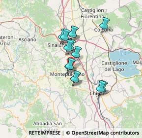 Mappa Via Provinciale, 53045 Montepulciano SI, Italia (10.25071)