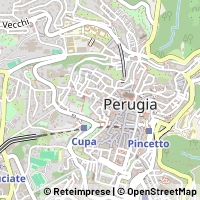 Mapa Perugia