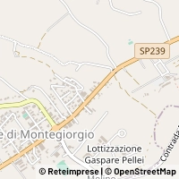 Hartă Montegiorgio
