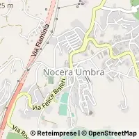 Mapa Nocera Umbra