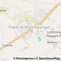 Mapa Montegiorgio
