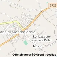 Mapa Montegiorgio