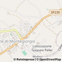 Hartă Montegiorgio