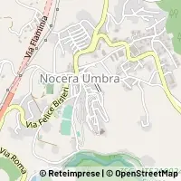 Karte Nocera Umbra