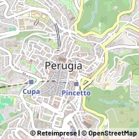 Map Perugia