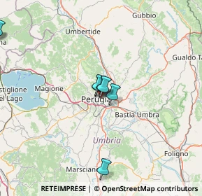Mappa Via del Favarone, 06126 Perugia PG, Italia (29.6425)