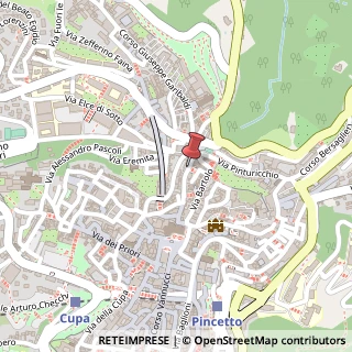Mappa Via Ulisse Rocchi, 71, 06123 Perugia, Perugia (Umbria)