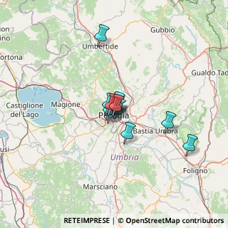 Mappa Via Pinturicchio, 06122 Perugia PG, Italia (7.54833)
