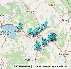 Mappa Via Pinturicchio, 06122 Perugia PG, Italia (10.71188)