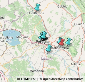 Mappa Piazza del Melo, 06122 Perugia PG, Italia (7.0025)