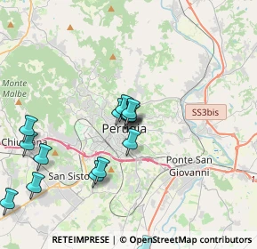 Mappa Piazza del Melo, 06122 Perugia PG, Italia (3.994)