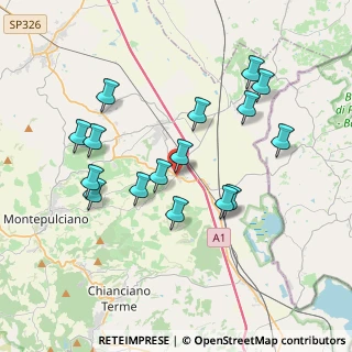 Mappa SS 326, 53045 Montepulciano SI, Italia (3.7875)