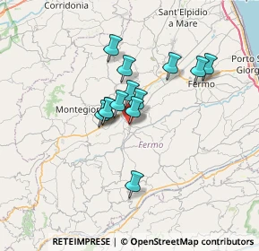 Mappa Via P. Togliatti, 63844 Grottazzolina FM, Italia (5.08846)