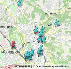 Mappa Piazza Giuseppe Ermini, 06123 Perugia PG, Italia (1.09684)
