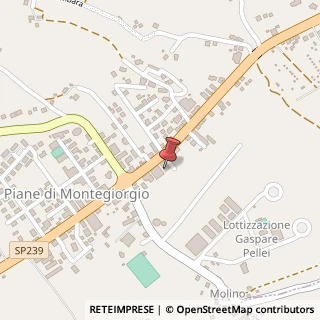 Mappa Via Faleriense Est, 12, 63833 Montegiorgio, Fermo (Marche)