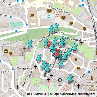 Mappa Piazza S. Paolo, 06123 Perugia PG, Italia (0.09167)