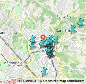 Mappa Piazza S. Paolo, 06123 Perugia PG, Italia (0.7025)