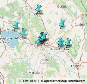 Mappa Via Giochetto, 06126 Perugia PG, Italia (10.292)